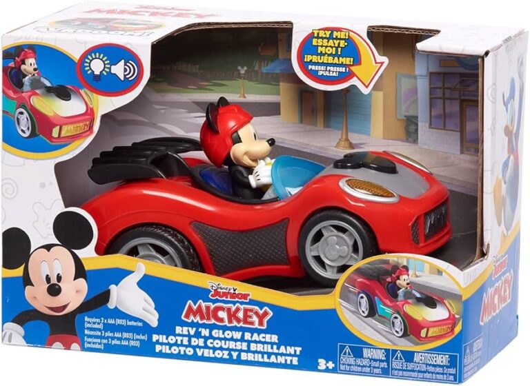 auto de juguete inspirado en mickey mouse