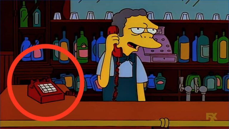 bar de moe en springfield atmosfera animada