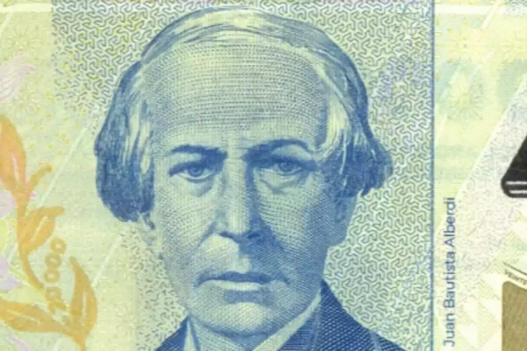 billete de juan bautista alberdi en detalle