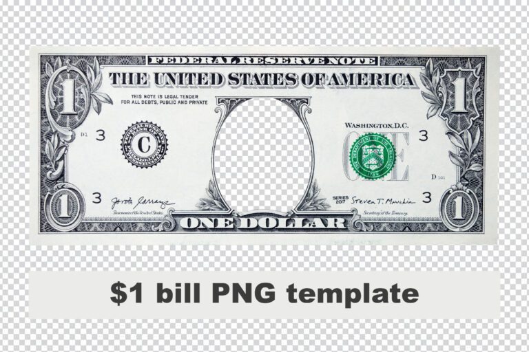 billete de un dolar con fondo neutro