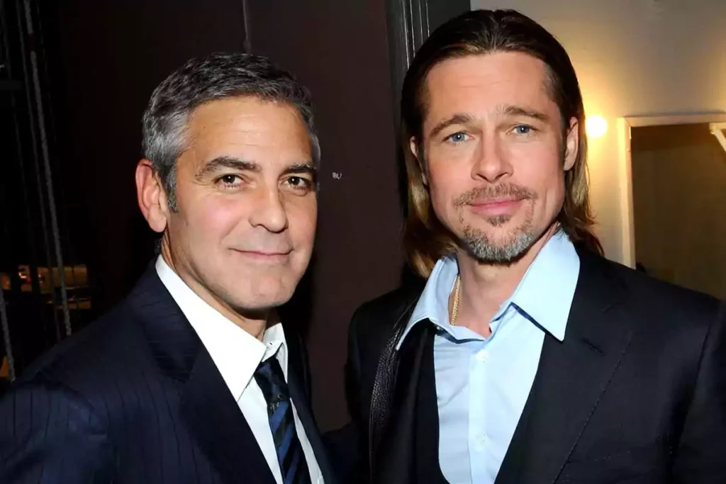Por qué Brad Pitt y George Clooney son amigos en la industria del cine