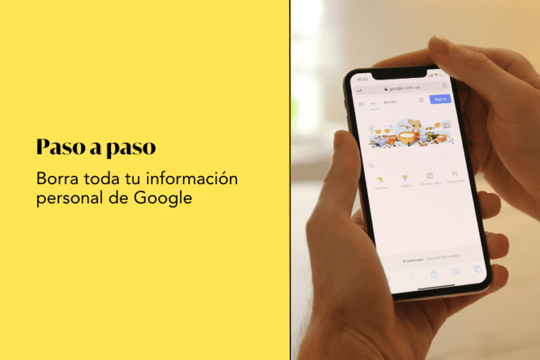 busqueda de una persona borrando datos digitales