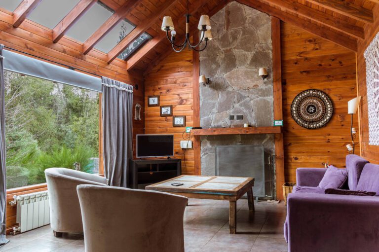 casa acogedora en paisaje argentino