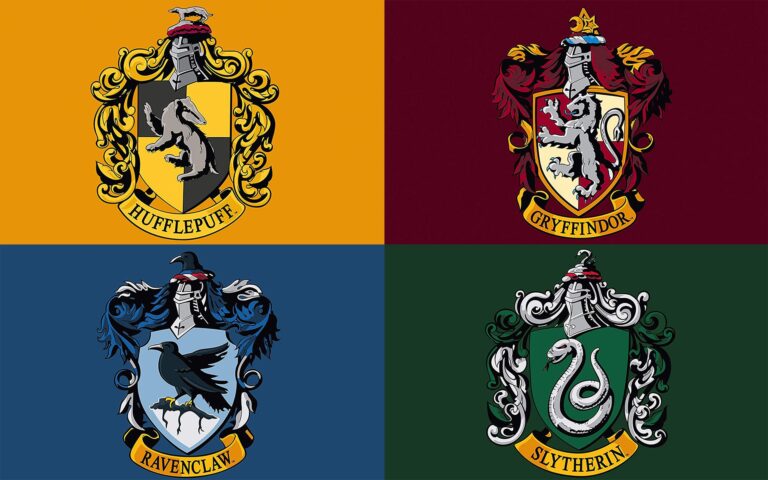 casa de hogwarts con elementos magicos