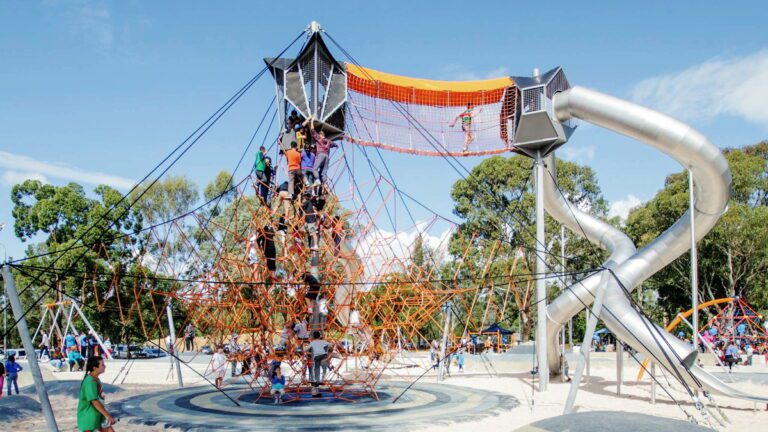 centro recreativo con actividades al aire libre