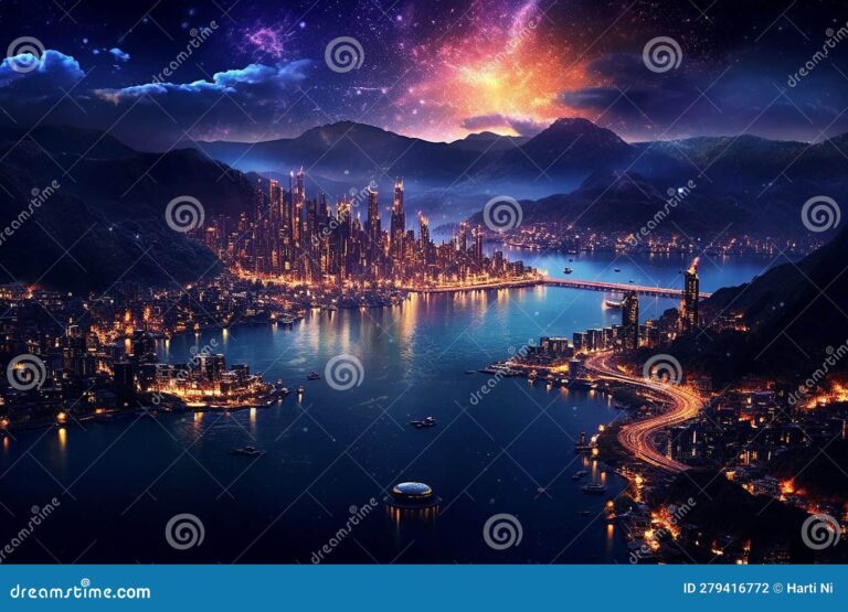 Cuándo se espera que sea la fecha de lanzamiento de GTA VI 20 cielo nocturno sobre una ciudad moderna