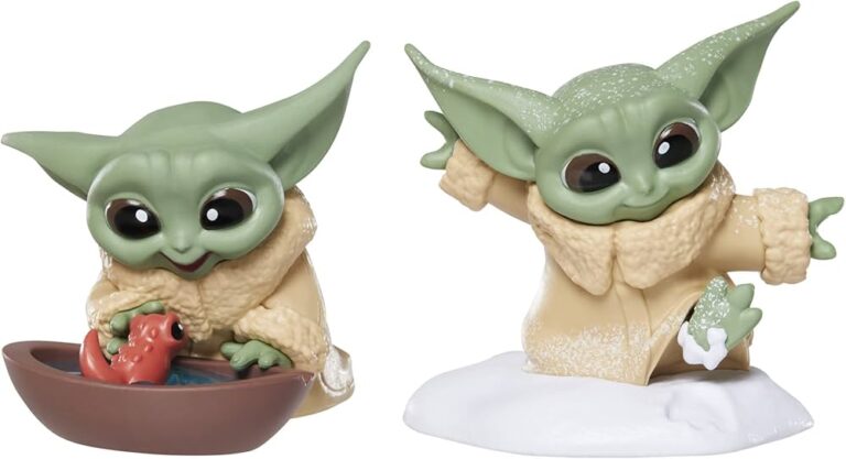 coleccion de figuras de baby yoda