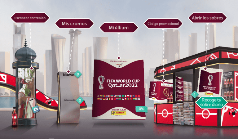 coleccion de figuritas del mundial virtual