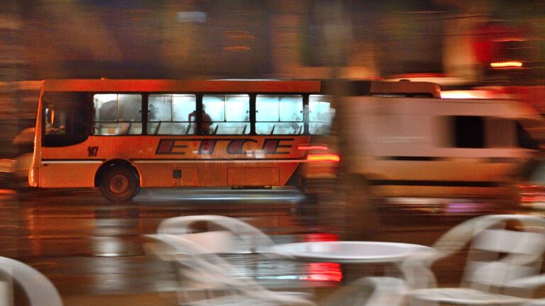 colectivos en movimiento por la ciudad