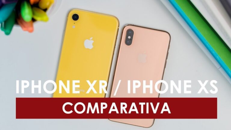 comparativa entre iphone xr y xs 1