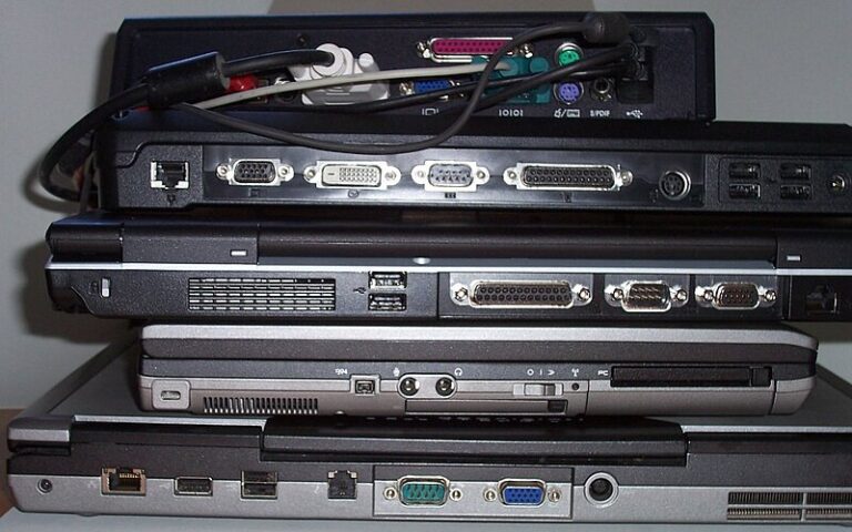 conexiones de hardware de computadora