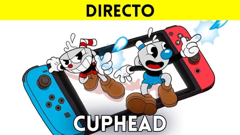 cuphead en accion en nintendo switch