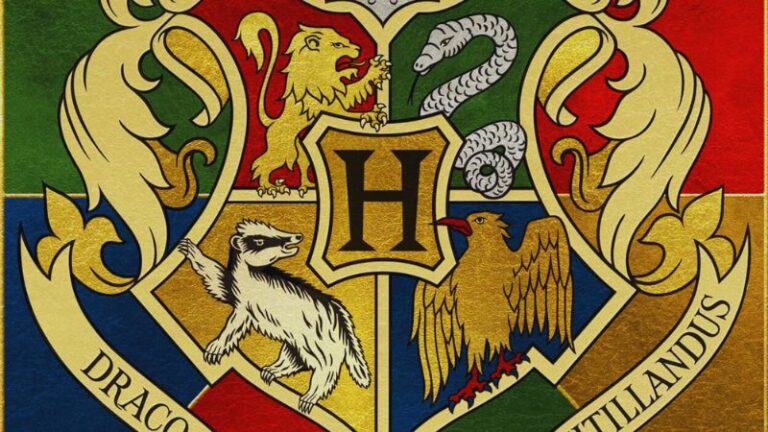emblemas de las casas de hogwarts