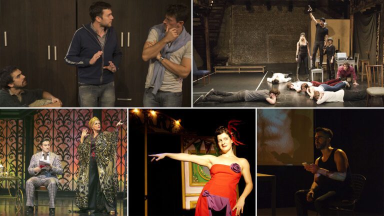 escena de suspenso en serie de misterio