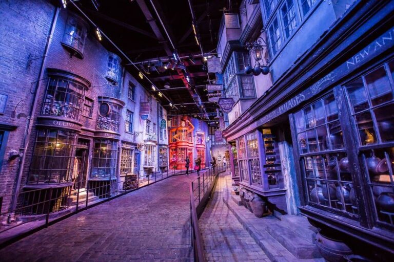 escena magica de harry potter world londres