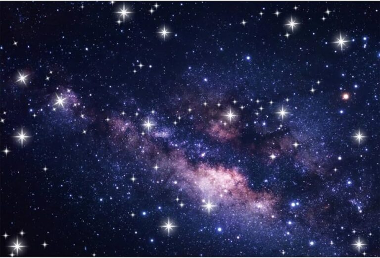 espacio estrellado con galaxias brillantes