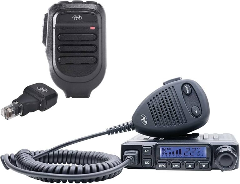 estacion de radio con microfono encendido