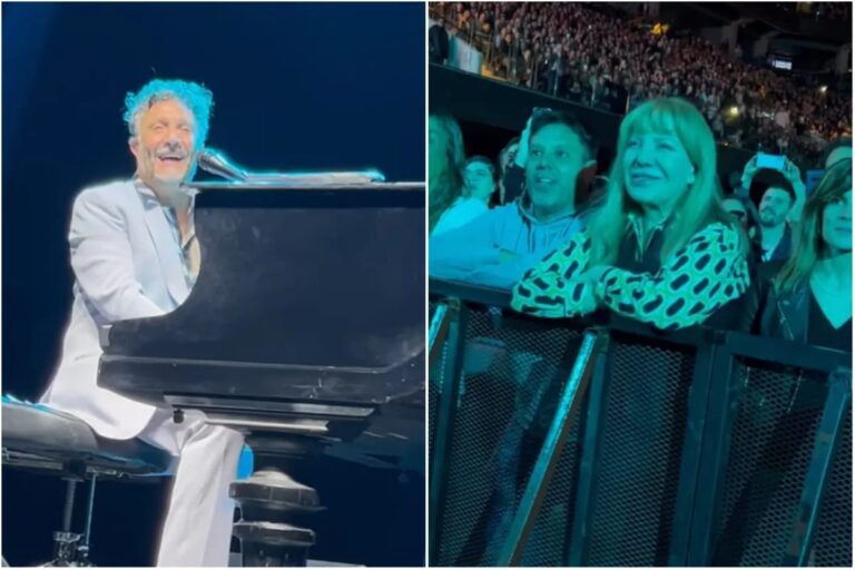 fito paez y cecilia roth en concierto