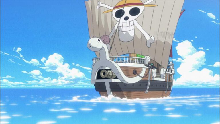 Qué características tiene el barco de One Piece, el Going Merry 8 going merry navegando en aguas del oceano