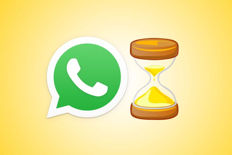 icono de whatsapp con reloj de arena