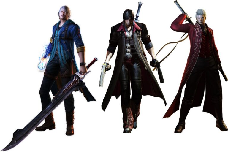 iconos de accion de devil may cry