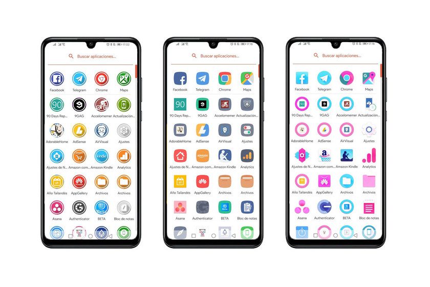 Cómo puedo cambiar los iconos de mis aplicaciones en el celular