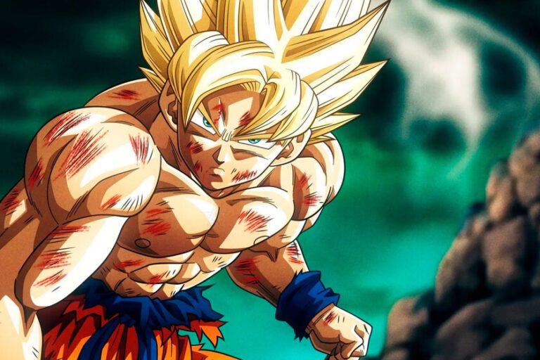 ilustracion de un fan art de dragon ball