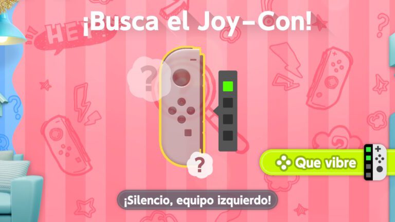 joy con y nintendo switch en un entorno divertido