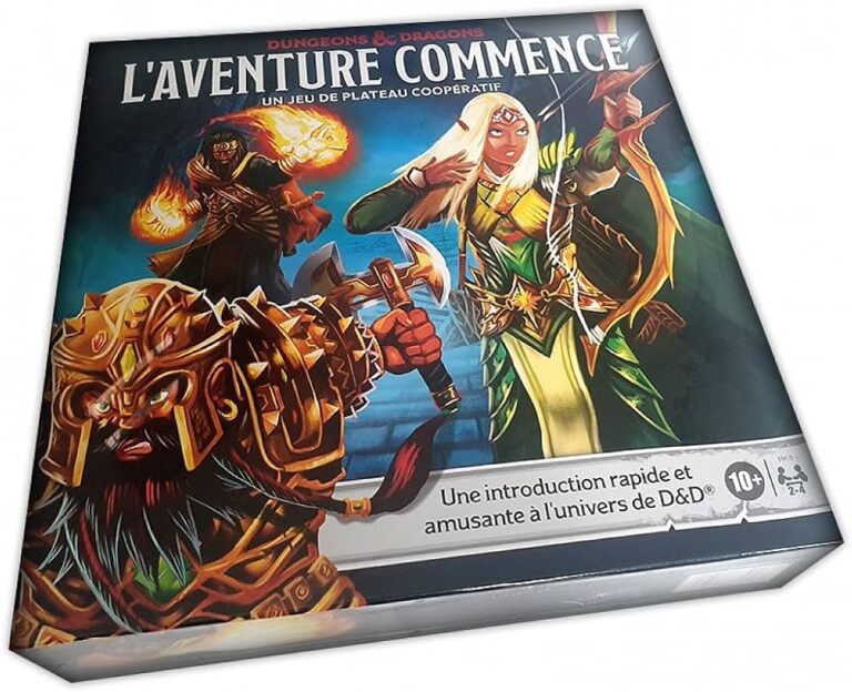 juego de mesa dungeons and dragons en accion