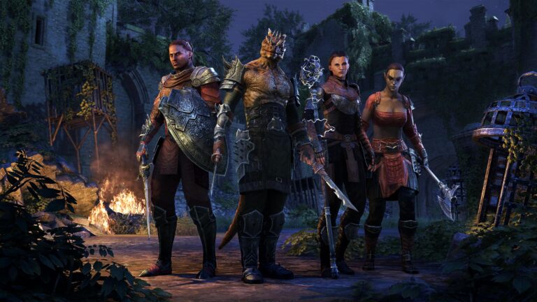 juego elder scrolls online en pantalla de ordenador