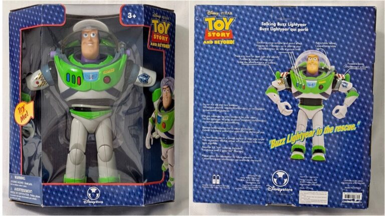 juguete de buzz lightyear en tienda