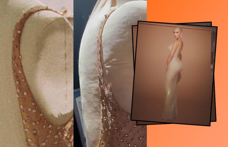 kim kardashian con vestido de marilyn monroe