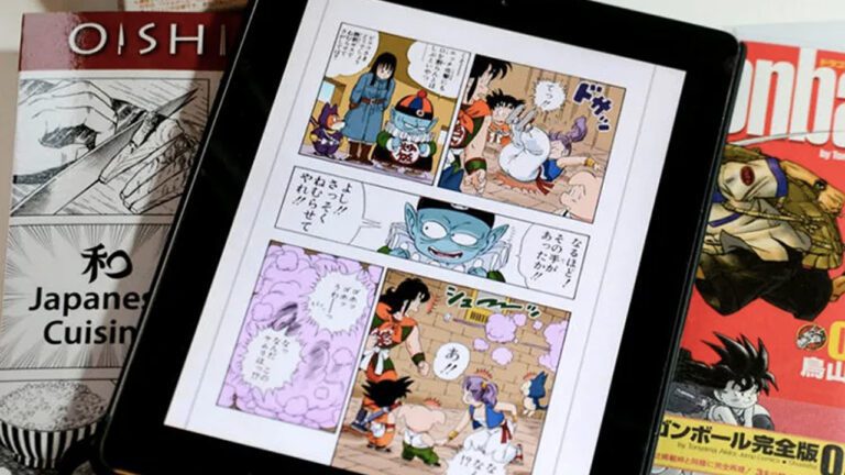 lectura de manga en dispositivos digitales