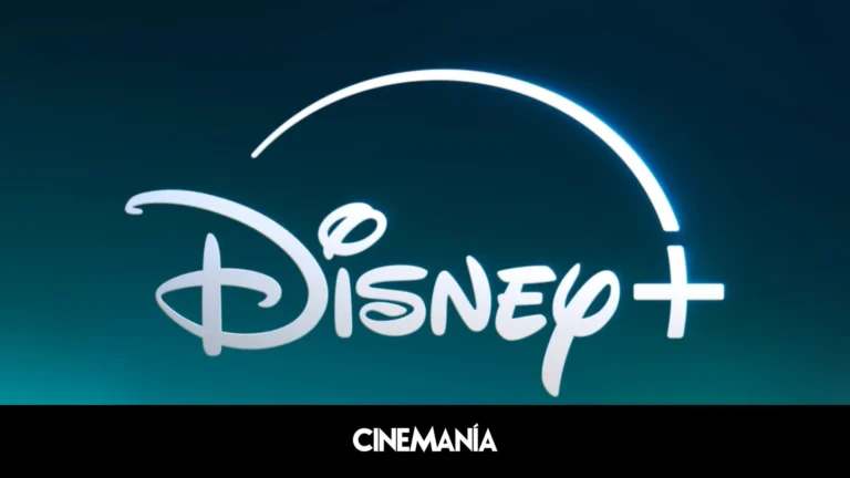 logo de disney plus con fondo colorido