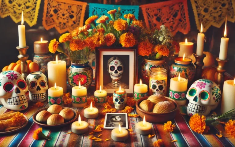 luz de velas en un homenaje simbolico