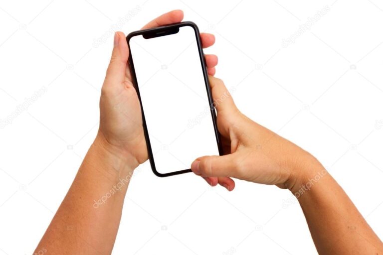 manos sosteniendo un telefono movil 1