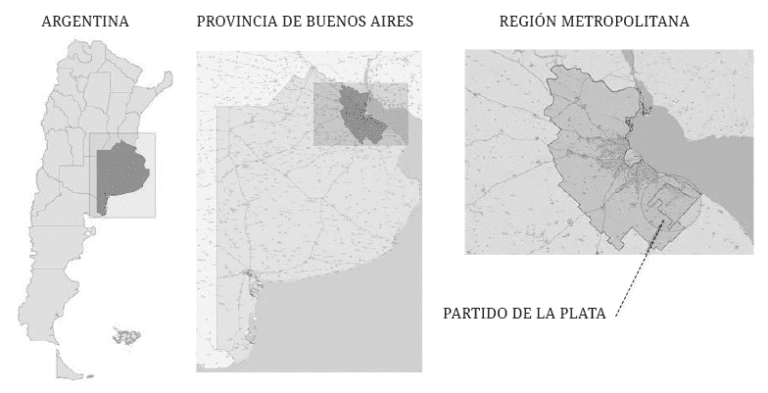 mapa de argentina resaltando amba y caba