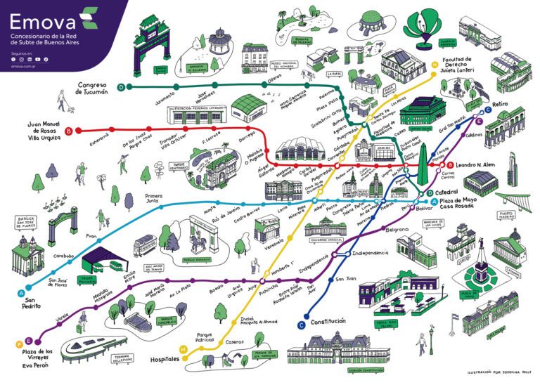 mapa detallado de estacion buenos aires