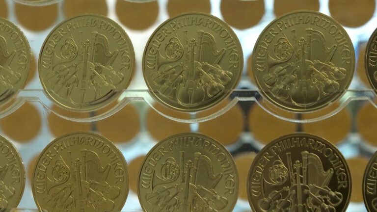 monedas de oro argentinas en exhibicion