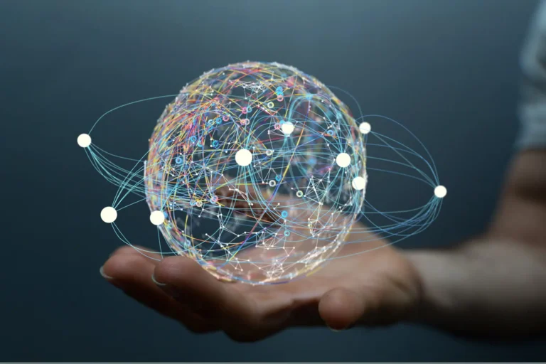 mundo conectado con dispositivos moviles