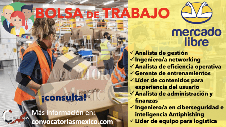 ofertas de empleo en mercado libre