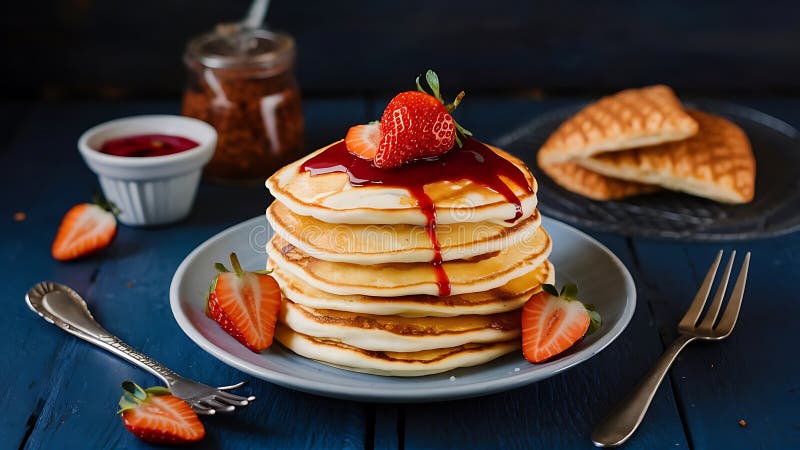 Los panqueques se hacen con harina común o leudante