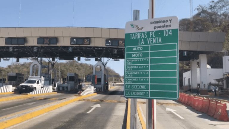 peaje en la autopista del sol