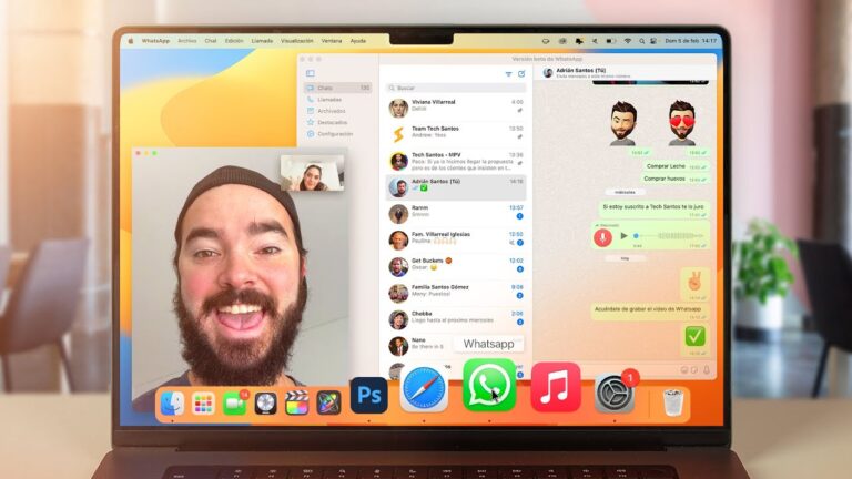 Cómo enviar mensajes a WhatsApp desde PC sin necesidad de un número 4 persona usando whatsapp en una computadora