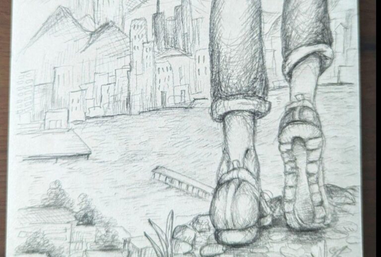 personaje de fantasia con dados y lapiz