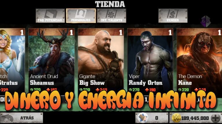 personaje de videojuego con energia ilimitada