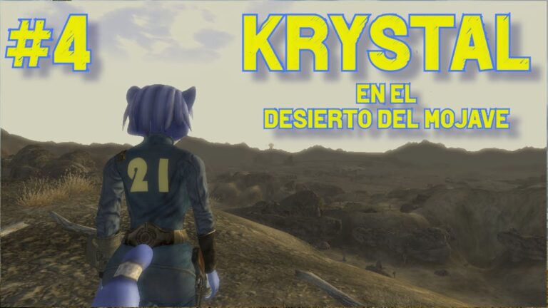 personaje explorando el desierto de mojave