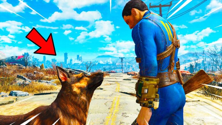 personaje luchando en un mundo postapocaliptico