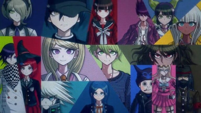 personajes de danganronpa en accion 1