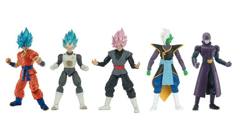 personajes de dragon ball super en accion